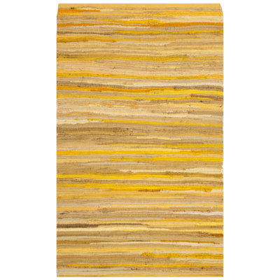Caldina Hand Woven Cotton Striped Rug