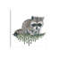 Bébé raton laveur - imprimé-52521539-52521540-52521546