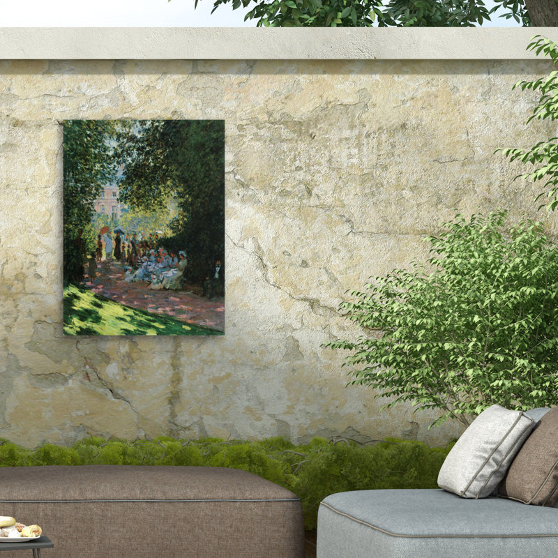 Toile d'extérieur Marcus Jules The Parc Monceau, H 35 po x l 47 po