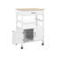 Haverhille Solid Wood Top Kitchen Trolley-1261120037