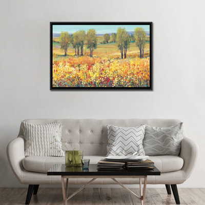 «Golden Fields I», reproduction de photo sur toile