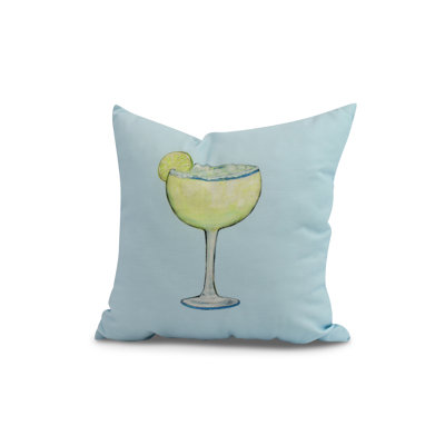 Palm Beach Reversible Throw Pillow