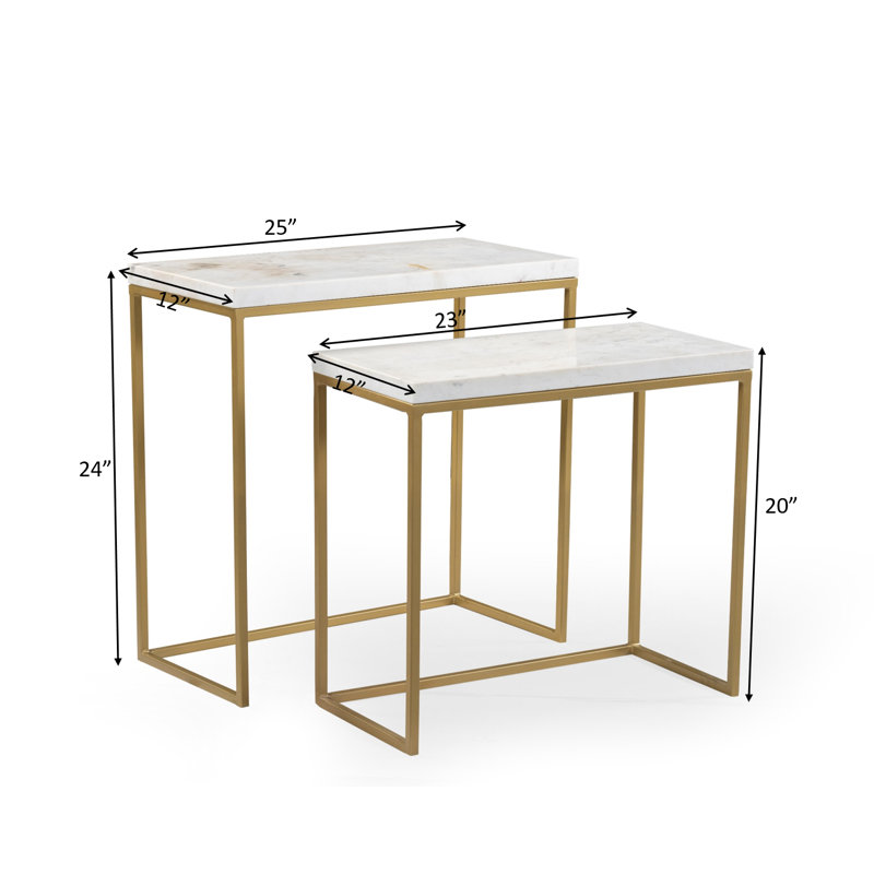 Ensemble de 2 tables d'appoint Bayridge