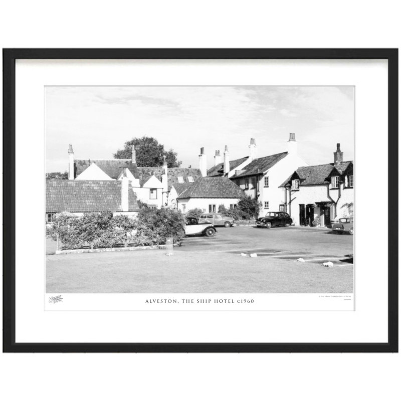 Alveston, The Ship Hotel C1960 - Single Picture Frame Print, 28cm H X 36cm W x 2cm D