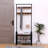 Versatile Hall Tree With Integrated Shoe Bench And Hooks For Entryways