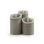 3 Pack Grey LED Light Up Authentic Flame Candles-1748580819