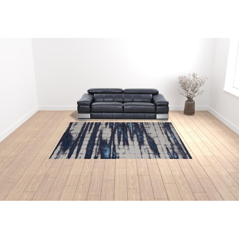 Mallinson Abstract Indoor Rug, Rectangle 9' x 12'