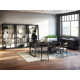 Eileen Blanc 74" H x 34.25 W Ladder Bookcase