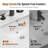 72" Free Standing Double Bathroom Vanity with Engineered Marble Top, Ceramic Sink, Backsplash-109176064-109176067