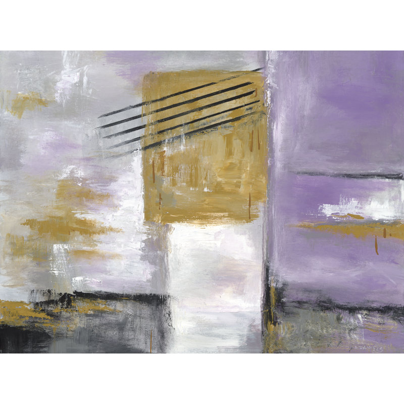 Royal Energy Print by Lisa Daniels, Black Framed Paper, 21.25" H x 17.25" W