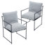 Chaise de salle à manger rembourrée Quanise-1124431723