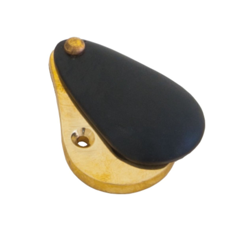 Plain Escutcheon Rosette, Ebony