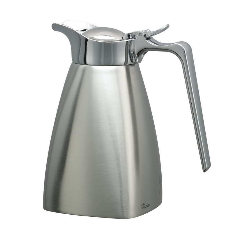 Carré carré, H 6,75 po x l 6 po x P 4 po, Argent