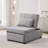 Convertible Folding Ottoman Sofa Bed with Multi-Functional Design
