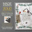 Folk Snowman Forest II, reproduction encadrée - bois massif-917791707-917791697