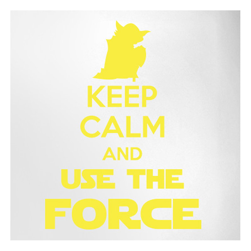 Wall Decal, Bright Yellow