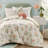 Gwen Green Mushroom Garden 3-Piece Twin/Twin XL Comforter Set-2001810335-1978615553