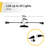Leonice Indoor / Outdoor 1 - Bulb 120 in. Plug-in LED String Light