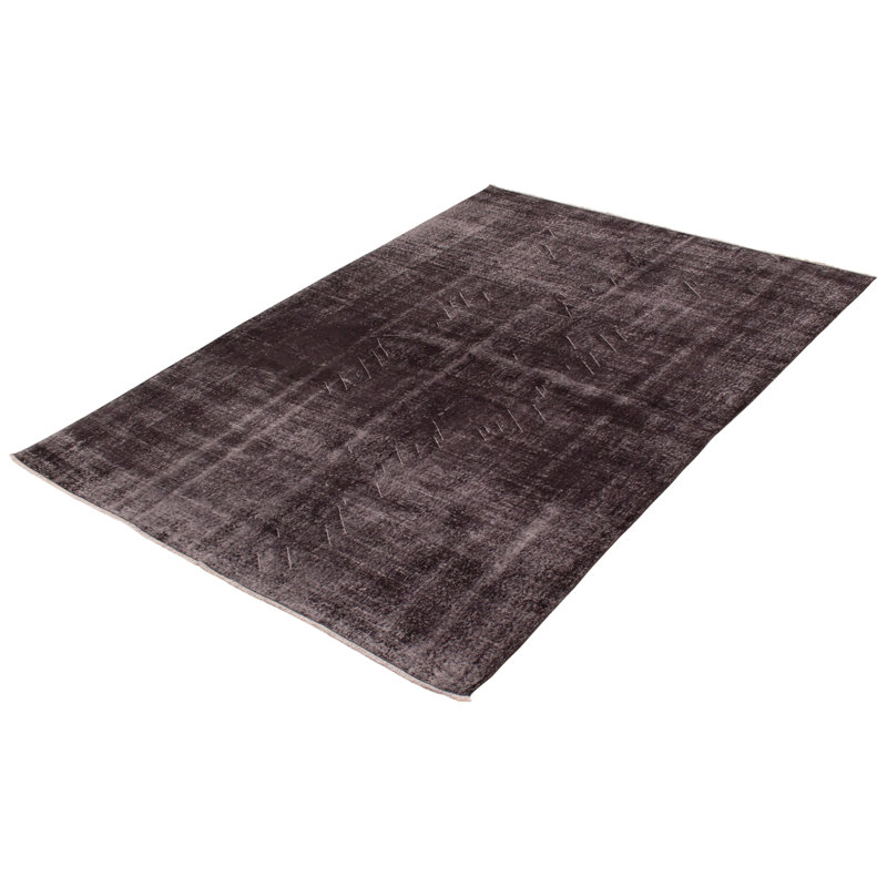 Tapis noir à transition de couleur 6 pi 6 po x 9 pi 6 po