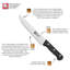 Couteau de boucher «Universal», 8 po