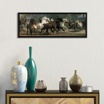 " Study For The Horsemarket, 1852-54. " by Rosa Bonheur