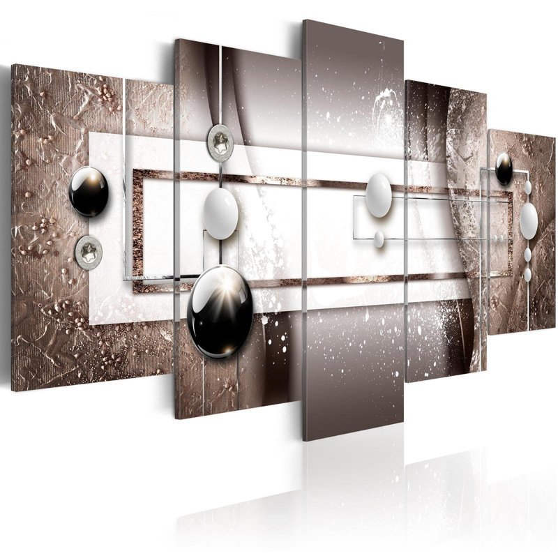 Passion brune 5 pièces, H 40 po x l 80 po x P 0,7 po