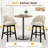 Arihan Swivel Upholstered Counter Stool with Solid Wood Frame-1526921970