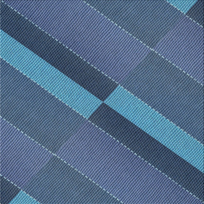 Tapis mauve/bleu à motifs