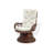 Upholstered Swivel Accent Chair-1450447958