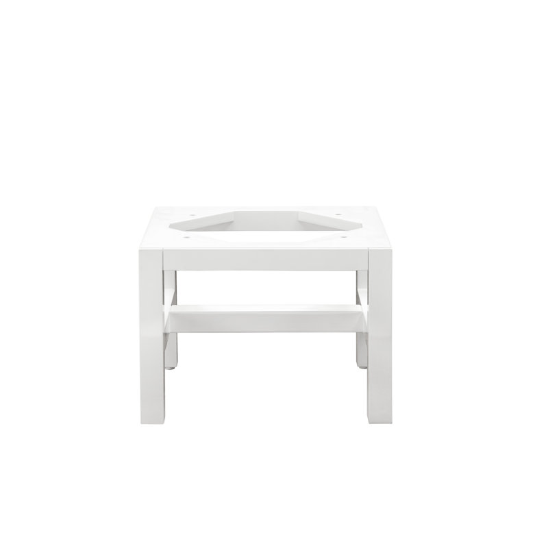 Addison 14.88'' W Single Bathroom Vanity Base, Glossy White