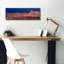 «Mort Valley - Zabriskie Point Layers Panorama» par Epic Portfolio, art mural sur toile, 36 po x 12 po