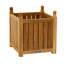 Teak Outdoor Square Planter Box-2078397828