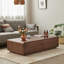 Table basse moderne en bois massif rectangulaire-110606512
