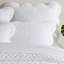 Power Shake Scallop White Quilted Sham-67719865
