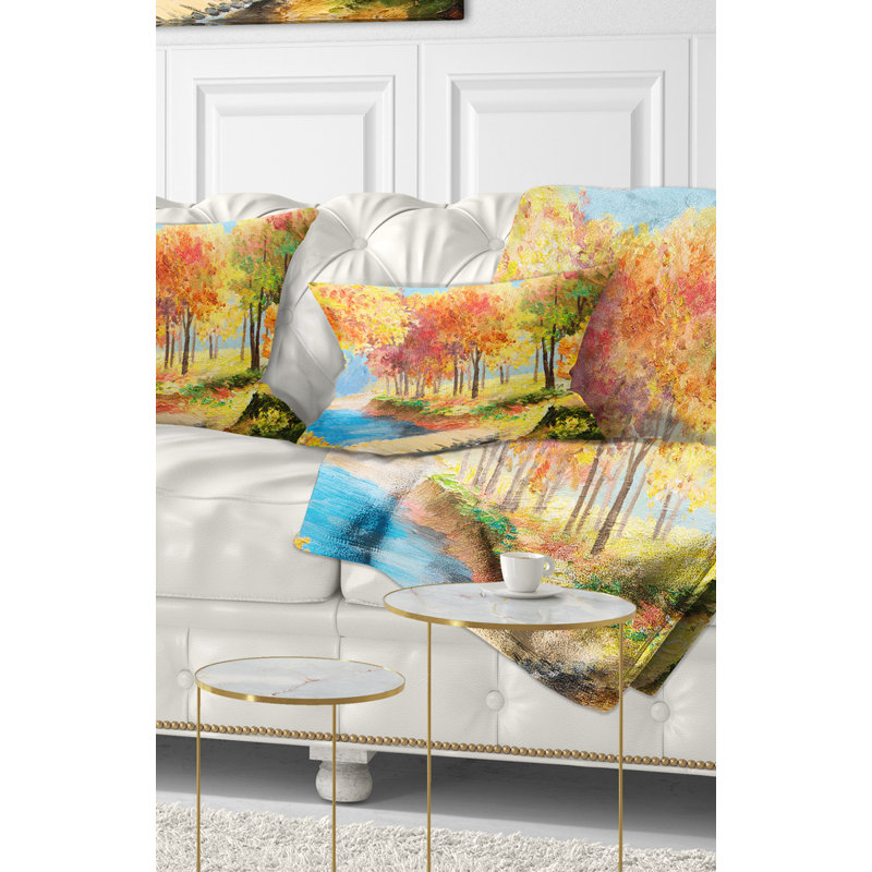 Coussin Landscape, 12 po x 20 po, Rectangulaire