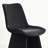 Modern Fully Upholstered Dining Chairs With Sculptural Base – Beige, Black, Green, Taupe, Set Of 4-116574594