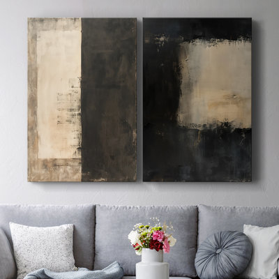 ABSTRACT Series CCCLII-Premium Gallery Wrapped Canvas -Ready to Hang