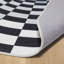 Tapis noir / blanc Kehr-70931497