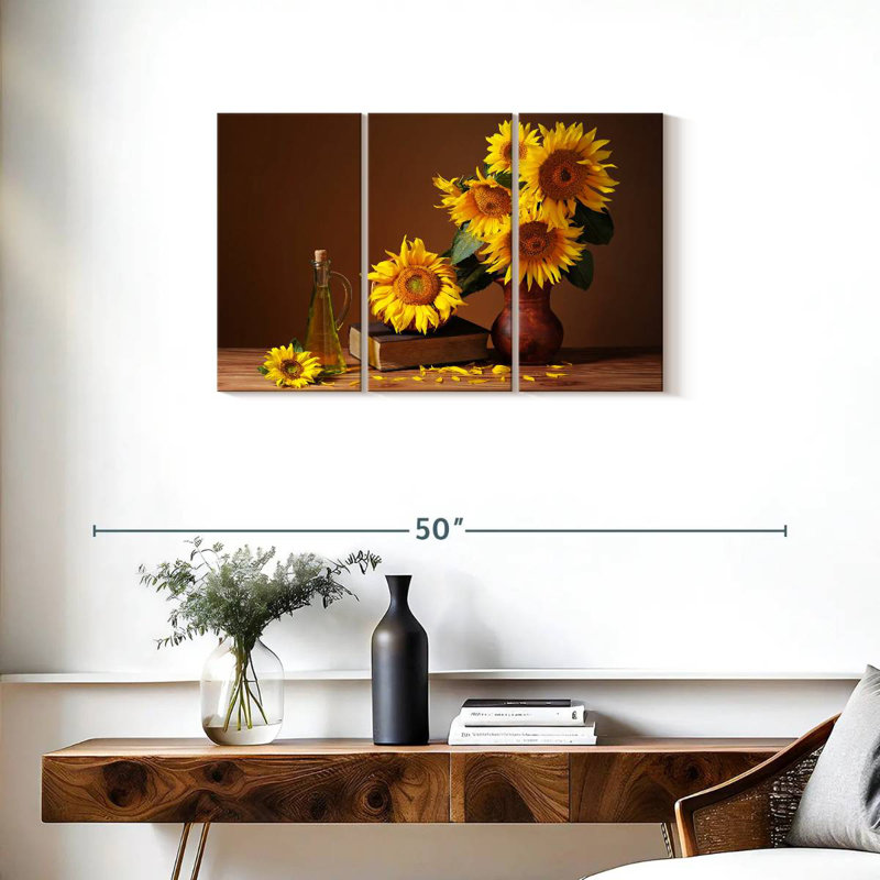 Harnek Sunflower Elegance, 20" H x 33" W