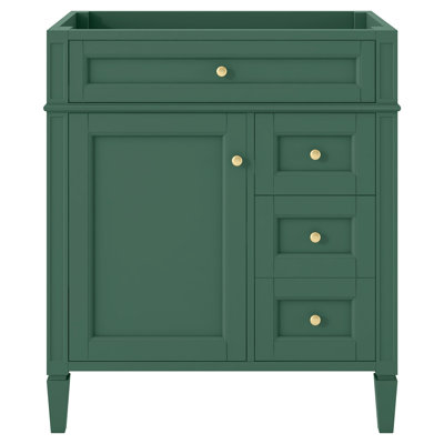 30" Bathroom Vanity without Top Sink