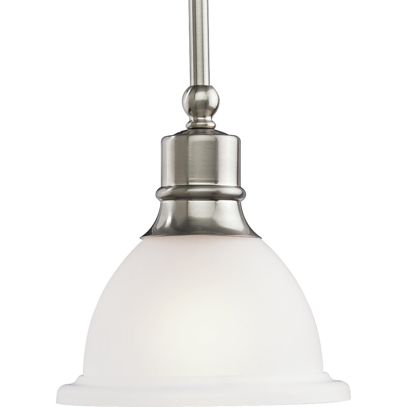 Vangorder 1 - Light Single Pendant, Brushed Nickel