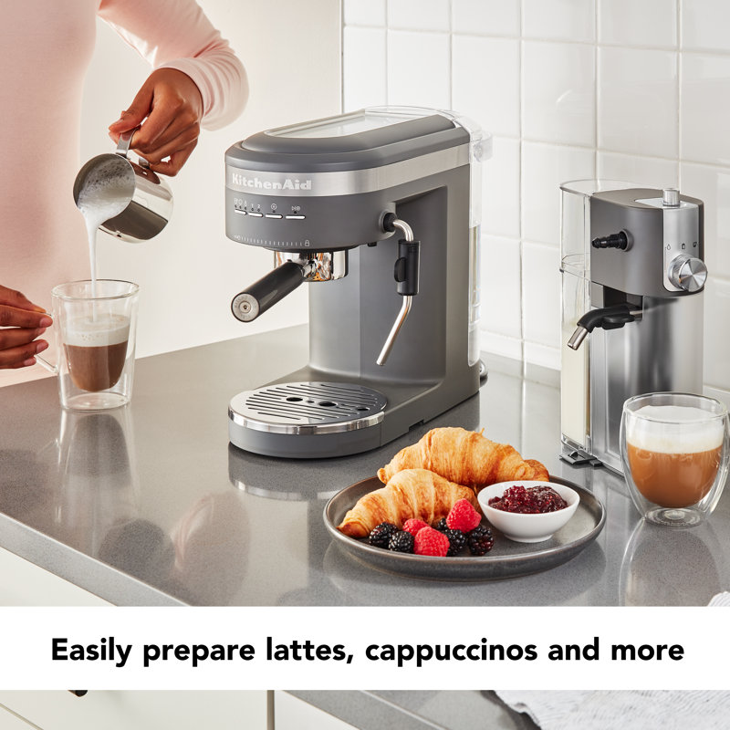 KitchenAid® Automatic Milk Frother Attachment, Dark Charcoal Gray