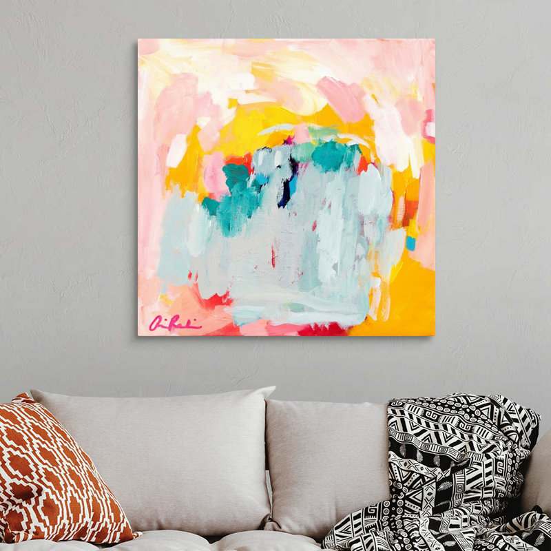 "Promise" par Amira Rahim, reproduction d’art sur toile, Toile tendue, H 36 po x l 36 po x P 1,25 po