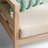 Amina 58" Wide Outdoor Love Seat with Cushions-75185854