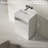 Monblari 24" X 18" Solid Surface Bathroom Pedestal Sink Matte White-132419412