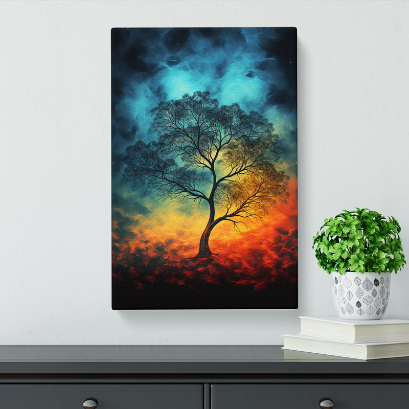 Tree Digital - Print, 50cm H x 35cm W x 3cm D
