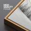 Impression sur toile encadrée, paysage d'hiver-120284276-120284278