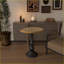 Table basse vintage rétro American Country pour le salon, conception compacte et facile à nettoyer