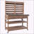Versatile Outdoor Potting Bench with Lockable Wheels and Multiple Storage Options-232755124