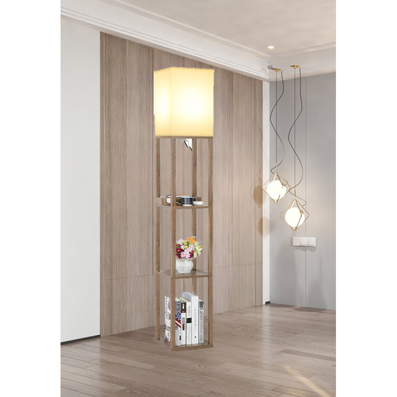 Three Layer Storage Light For Bedroom, Gloss